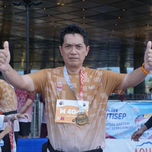 Race photo from KEDIRI HALF MARATHON 2026