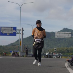 Race photo from KEDIRI HALF MARATHON 2026