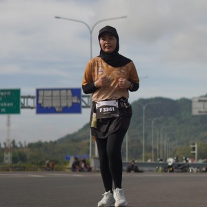 Race photo from KEDIRI HALF MARATHON 2026