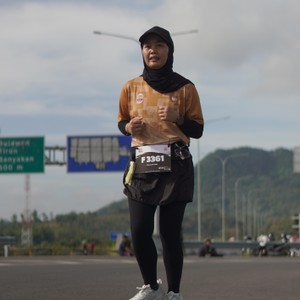 Race photo from KEDIRI HALF MARATHON 2026