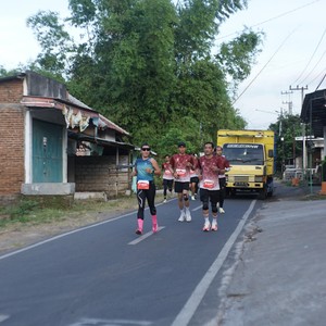 Race photo from KEDIRI HALF MARATHON 2026