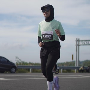 Race photo from KEDIRI HALF MARATHON 2026
