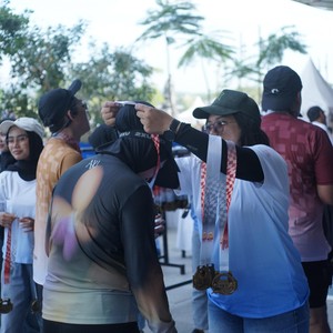 Race photo from KEDIRI HALF MARATHON 2026