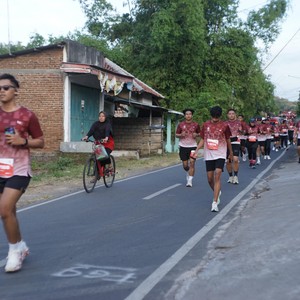 Race photo from KEDIRI HALF MARATHON 2026
