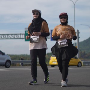 Race photo from KEDIRI HALF MARATHON 2026
