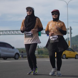 Race photo from KEDIRI HALF MARATHON 2026