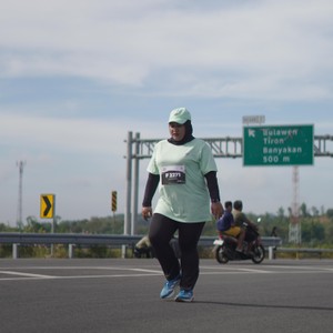 Race photo from KEDIRI HALF MARATHON 2026