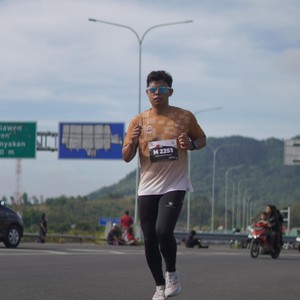 Race photo from KEDIRI HALF MARATHON 2026