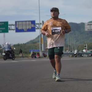 Race photo from KEDIRI HALF MARATHON 2026