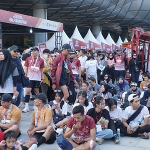 Race photo from KEDIRI HALF MARATHON 2026