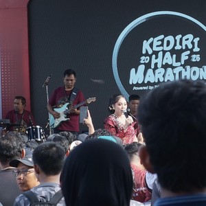 Race photo from KEDIRI HALF MARATHON 2026