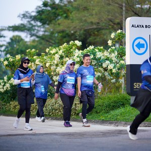 Race photo from BOGORUN 2026