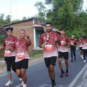 Race photo from KEDIRI HALF MARATHON 2026
