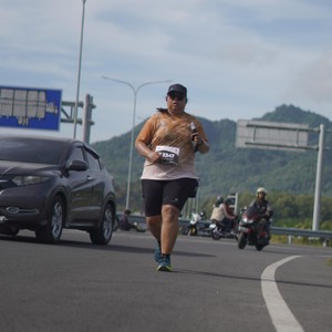 Race photo from KEDIRI HALF MARATHON 2026