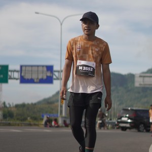 Race photo from KEDIRI HALF MARATHON 2026