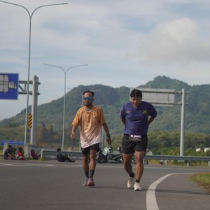 Race photo from KEDIRI HALF MARATHON 2026