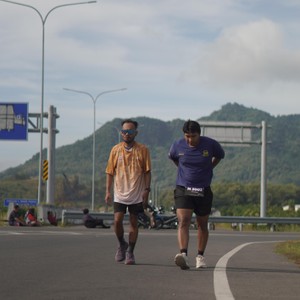 Race photo from KEDIRI HALF MARATHON 2026