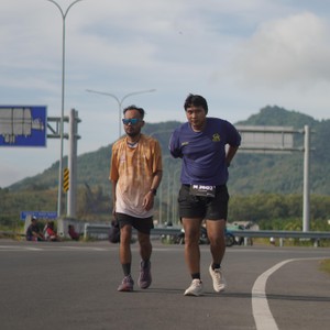 Race photo from KEDIRI HALF MARATHON 2026