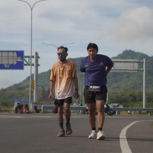 Race photo from KEDIRI HALF MARATHON 2026