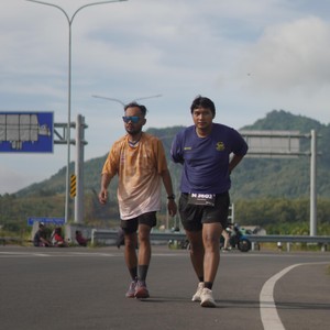 Race photo from KEDIRI HALF MARATHON 2026