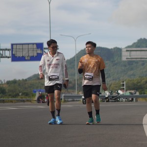 Race photo from KEDIRI HALF MARATHON 2026