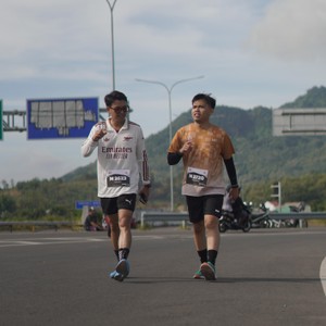 Race photo from KEDIRI HALF MARATHON 2026