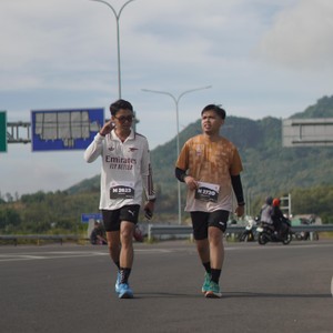 Race photo from KEDIRI HALF MARATHON 2026