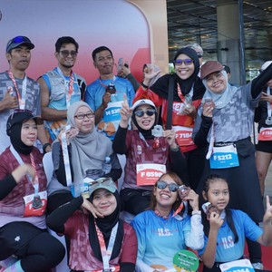 Race photo from KEDIRI HALF MARATHON 2026