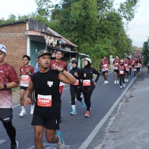 Race photo from KEDIRI HALF MARATHON 2026