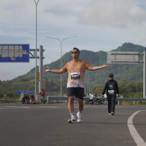 Race photo from KEDIRI HALF MARATHON 2026