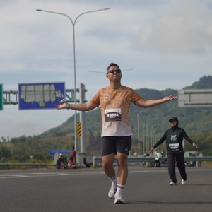 Race photo from KEDIRI HALF MARATHON 2026