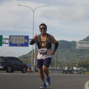 Race photo from KEDIRI HALF MARATHON 2026
