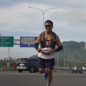 Race photo from KEDIRI HALF MARATHON 2026