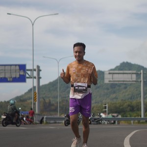 Race photo from KEDIRI HALF MARATHON 2026