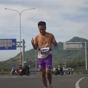 Race photo from KEDIRI HALF MARATHON 2026