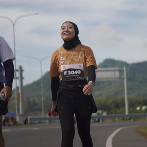 Race photo from KEDIRI HALF MARATHON 2026