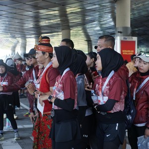 Race photo from KEDIRI HALF MARATHON 2026