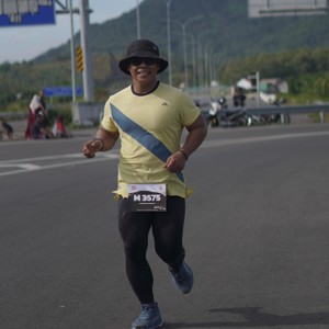 Race photo from KEDIRI HALF MARATHON 2026