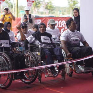 Race photo from KEDIRI HALF MARATHON 2026
