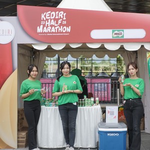 Race photo from KEDIRI HALF MARATHON 2026