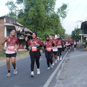Race photo from KEDIRI HALF MARATHON 2026