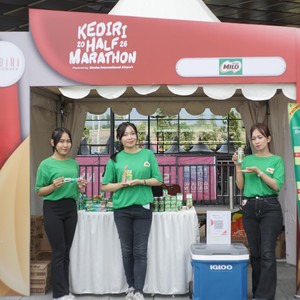 Race photo from KEDIRI HALF MARATHON 2026