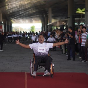 Race photo from KEDIRI HALF MARATHON 2026