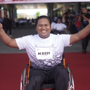 Race photo from KEDIRI HALF MARATHON 2026