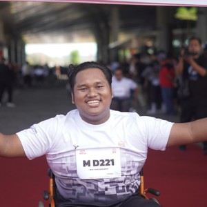 Race photo from KEDIRI HALF MARATHON 2026