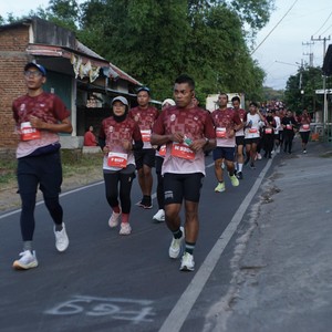 Race photo from KEDIRI HALF MARATHON 2026