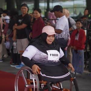 Race photo from KEDIRI HALF MARATHON 2026