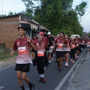 Race photo from KEDIRI HALF MARATHON 2026