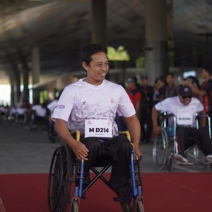 Race photo from KEDIRI HALF MARATHON 2026