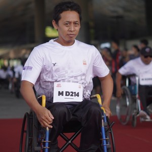 Race photo from KEDIRI HALF MARATHON 2026